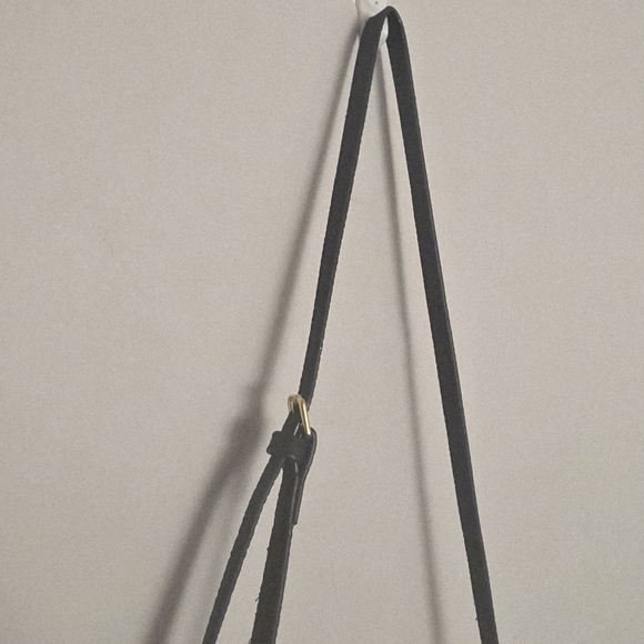 Birkin Style Black Faux Leather Handbag - Picture 9 of 11